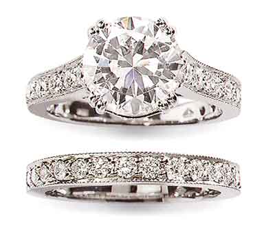 When buying the wedding rings in sets the couple has more chances of 